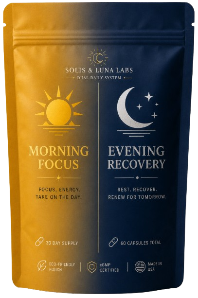 Solis & Luna supplement bottle
